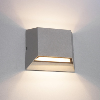 Уличный настенный светодиодный светильник Elektrostandard 1614 Techno LED Ofion Double 4690389086076