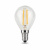 Лампа светодиодная филаментная Gauss E14 9W 2700К прозрачная 105801109