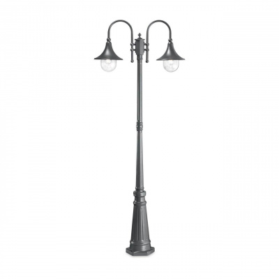 Садово-парковый светильник Ideal Lux Cima PT2 Antracite 246833