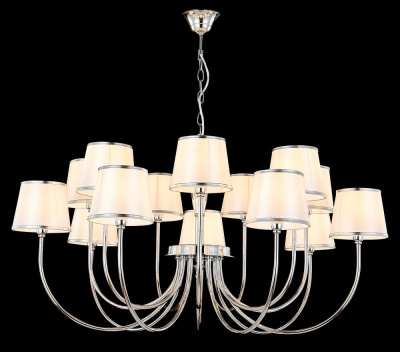 Подвесная люстра Crystal Lux FAVOR SP7+7 CHROME