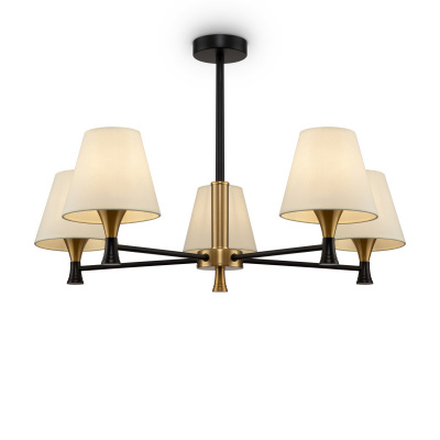 Люстра на штанге Freya FR5098PL-05BBS