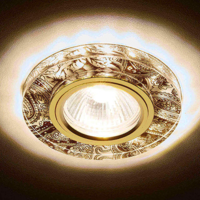 Встраиваемый светодиодный светильник Ambrella light Led S223 WH/G/WA