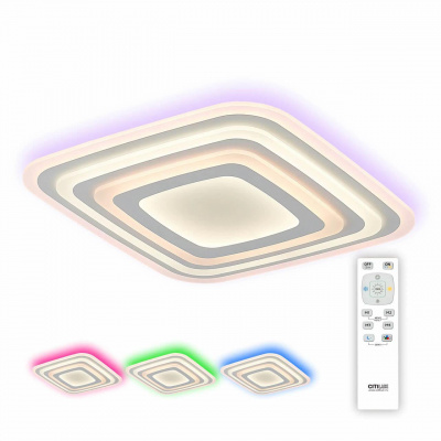 Потолочный светодиодный светильник Citilux Триест CL737100RGB
