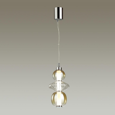 Подвесной светодиодный светильник Odeon Light Pendant Monra 4866/8L
