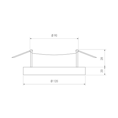 Встраиваемый светильник Elektrostandard 3023 GX53 a041224