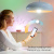 Лампа светодиодная диммируемая Gauss Smart Home E27 10W 2700-6500K матовая 1080112