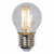 Лампа светодиодная диммируемая Lucide E27 4W 2700K прозрачная 49021/04/60