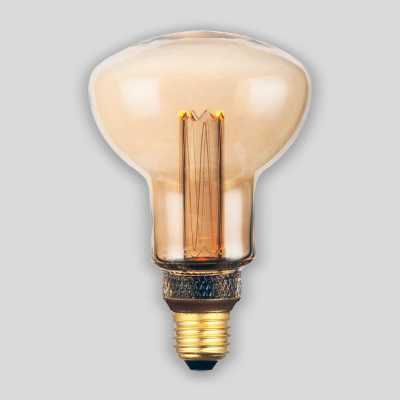 Лампа светодиодная Hiper E27 4W 1800K янтарная HL-2238
