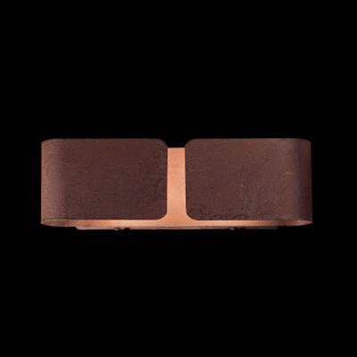 Настенный светильник Ideal Lux Clip AP2 Small Corten 187365