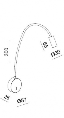 Бра Italline DE-316 gothic