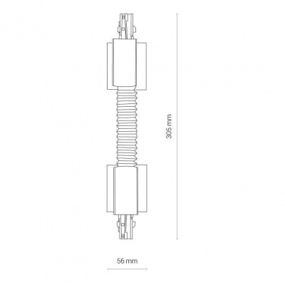 Коннектор гибкий Nowodvorski Ctls Power 8677