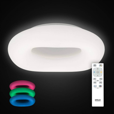 Потолочный светодиодный светильник Citilux Стратус CL732520RGB