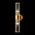 Подсветка для зеркал Crystal Lux Sancho AP2 Gold
