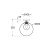 Настенный светильник Maytoni Basic form MOD521WL-01G3