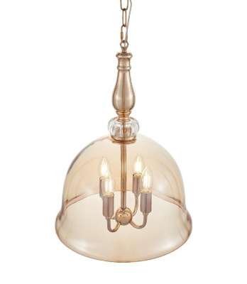 Подвесная люстра Lumina Deco Helmetti LDP 6821-4 GD