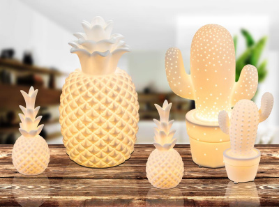 Настольная лампа Globo Chaita 22807