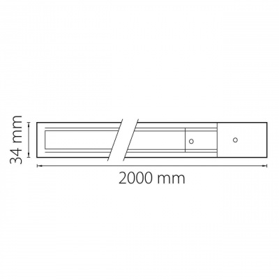 Шинопровод однофазный Lightstar Barra 502025