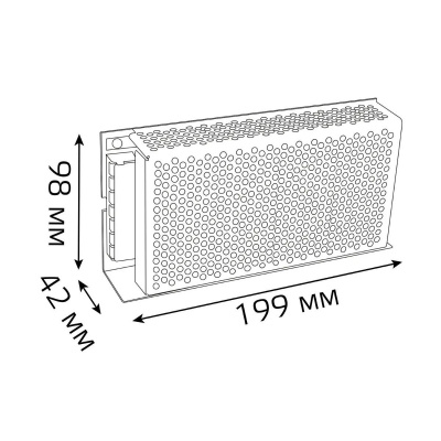 Блок питания Gauss 150W 24V IP20 202002150