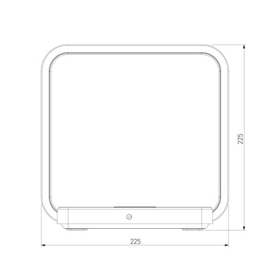 Настольная лампа Eurosvet Frame 80502/1 хром