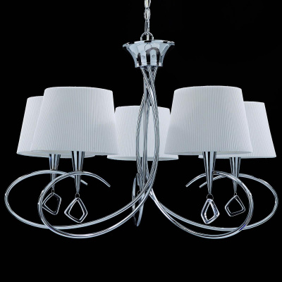 Подвесная люстра Mantra Mara Chrome - White 1641