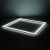 Встраиваемый светодиодный светильник Gauss Frame Light 975624236